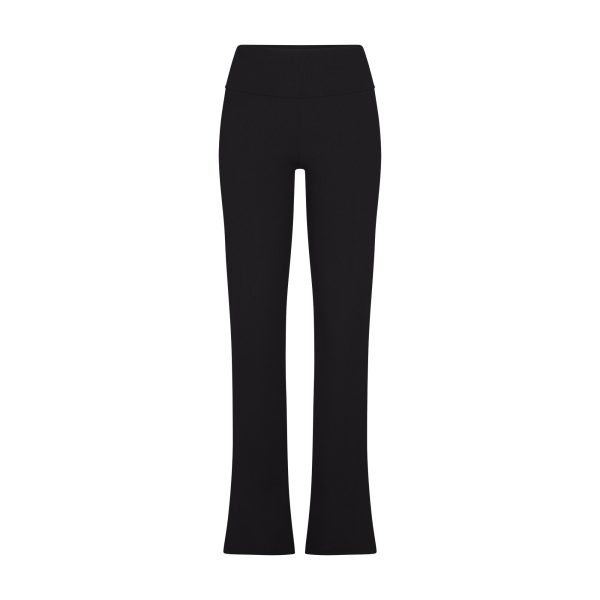 SOFT LOUNGE FOLDOVER PANT | ONYX