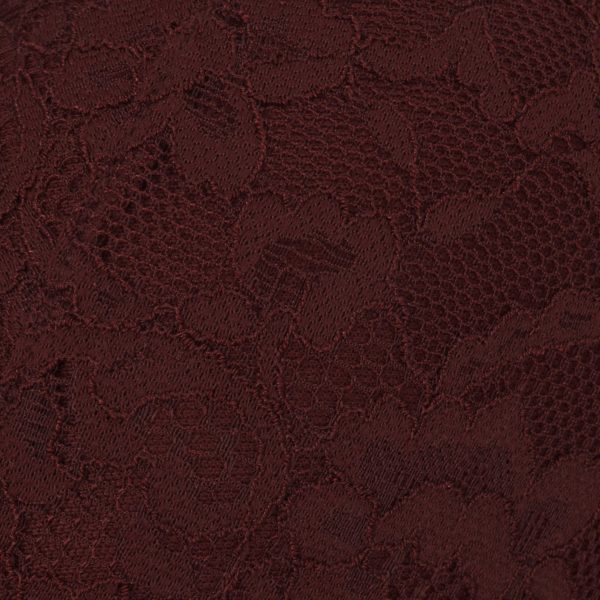 FITS EVERYBODY LACE FULL COVERAGE BRA | OXBLOOD
