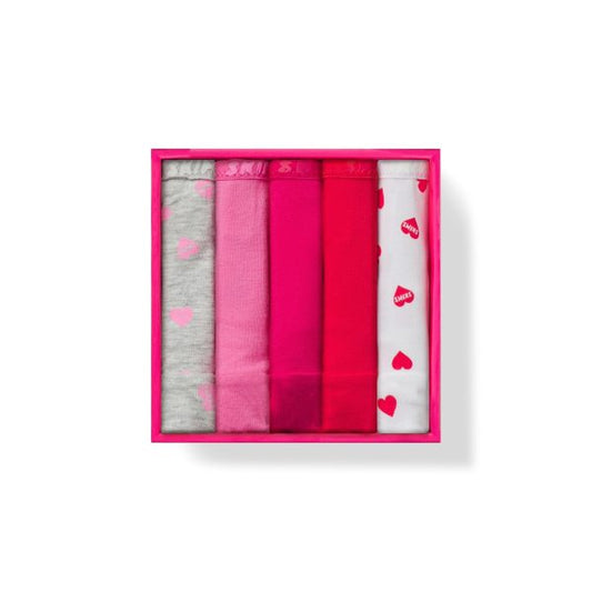 COTTON LOGO HIPSTER 5-PACK | PUNCH MULTI