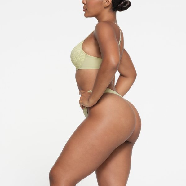 FITS EVERYBODY LACE T-SHIRT BRA | SAGE