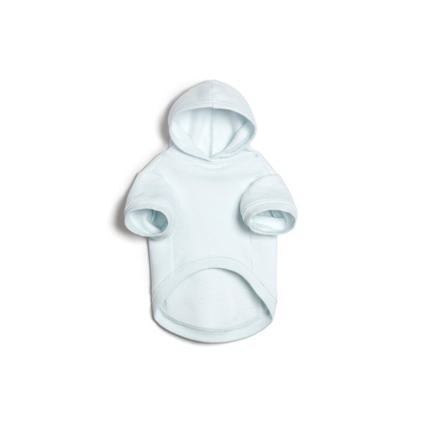 COTTON FLEECE PET HOODIE | CLOUD