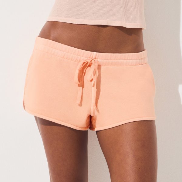 FRENCH TERRY SHORT SHORT | CANTALOUPE