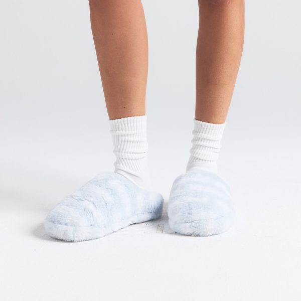 LOGO SLIPPER | BLUE QUARTZ