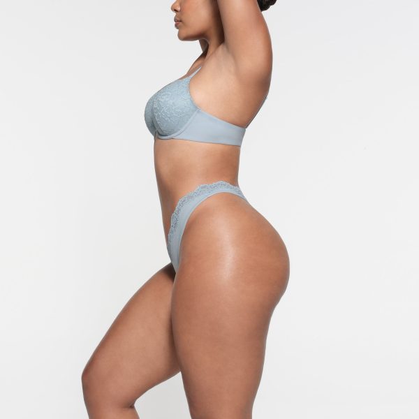 FITS EVERYBODY LACE T-SHIRT BRA | DENIM