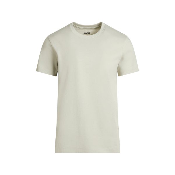 SKIMS COTTON MENS CLASSIC T-SHIRT | TALC