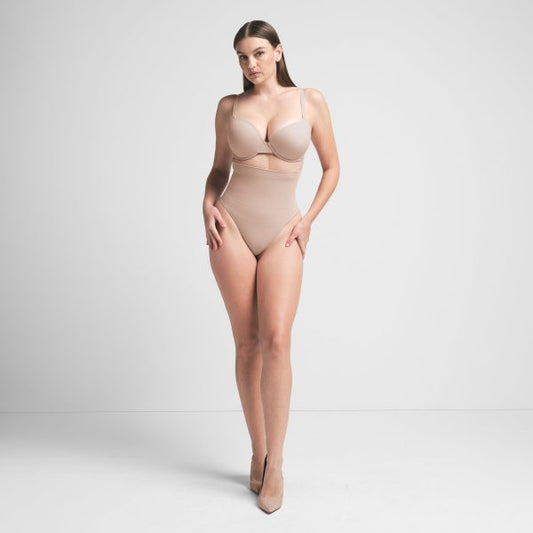 CORE CONTROL HIGH-WAISTED THONG | MICA