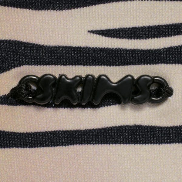 SIGNATURE SWIM TANK BIKINI TOP | CHAMPAGNE TIGER PRINT