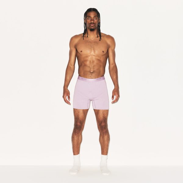 SKIMS STRETCH MENS KNIT BOXER 3-PACK | MELROSE MULTI