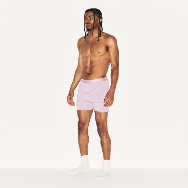 SKIMS STRETCH MENS KNIT BOXER 3-PACK | MELROSE MULTI