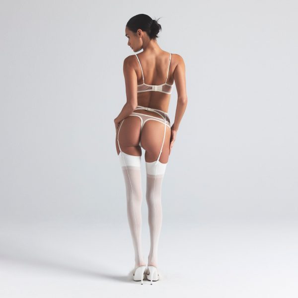 HOSIERY THIGH HIGH STOCKINGS | MARBLE