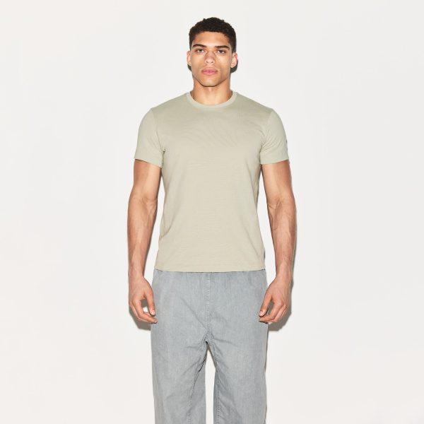 SKIMS COTTON MENS CLASSIC T-SHIRT | TALC