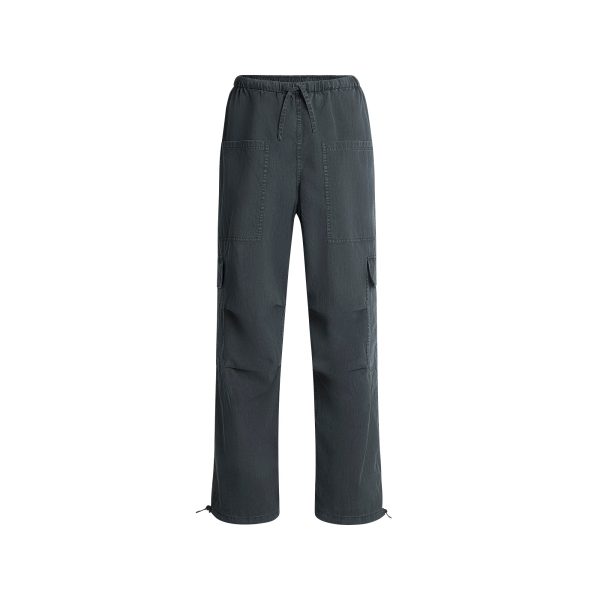 WOVEN MENS CARGO PANT | ASH
