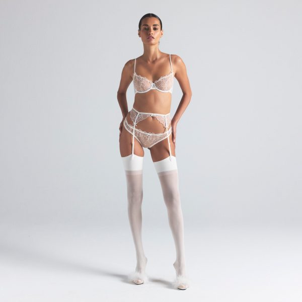 HOSIERY THIGH HIGH STOCKINGS | MARBLE