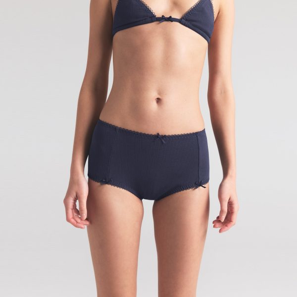 POINTELLE BOY SHORT | WILDFLOWER