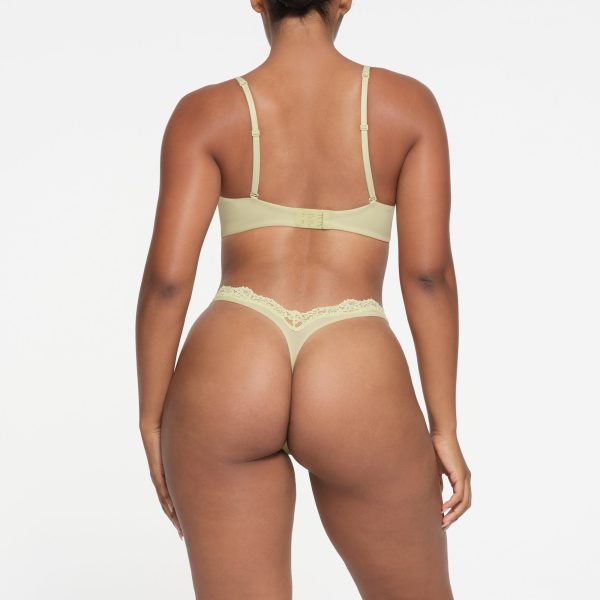 FITS EVERYBODY LACE T-SHIRT BRA | SAGE