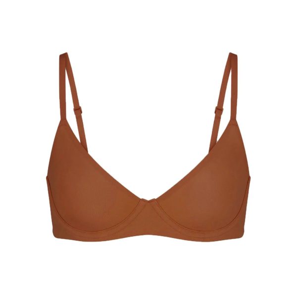 FITS EVERYBODY UNLINED DEMI BRA | BRONZE