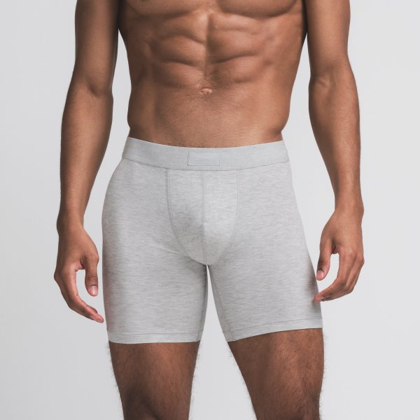 SKIMS COTTON MENS 5′′ BOXER BRIEF 5-PACK | DARK SEPIA ONYX MULTI