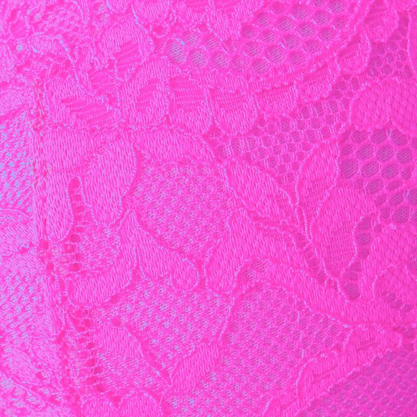 FITS EVERYBODY LACE T-SHIRT BRA | NEON PINK