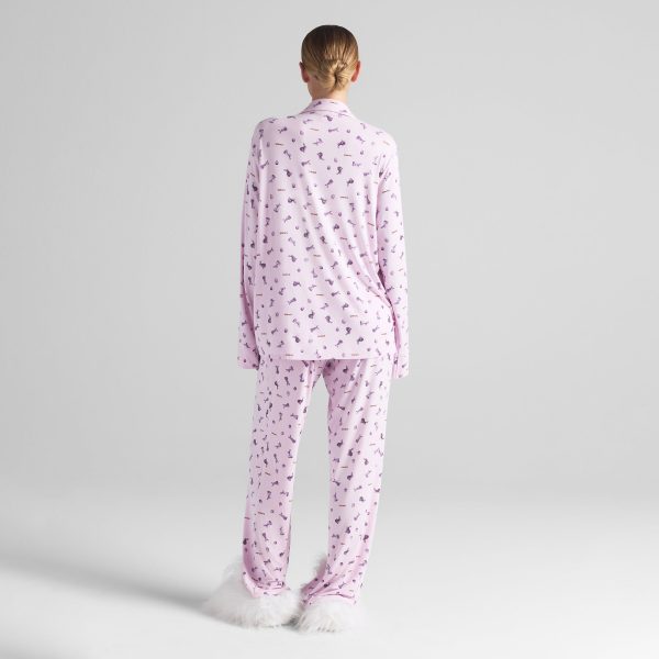 PLUSH BUNNY SLIPPER | MARBLE