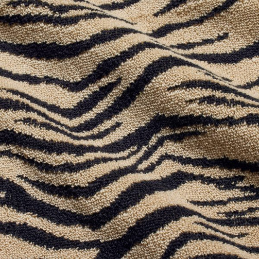 SIGNATURE SWIM TOWEL | CHAMPAGNE TIGER PRINT