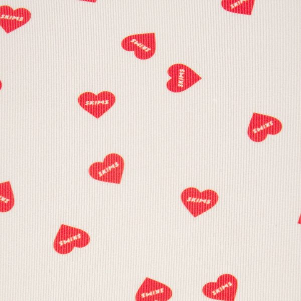 FITS EVERYBODY PICOT ONESIE | RUBY HEART PRINT