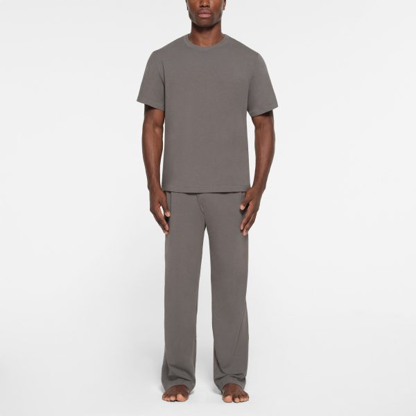 JERSEY SLEEP MENS T-SHIRT | WASHED GUNMETAL